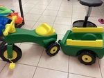 3 wheel Pedal trike and detachable wagon
