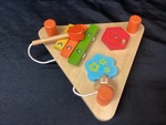 Double sided music board 