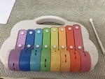 525: Rainbow roller xylophone 