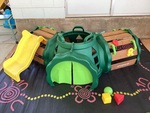 Tunnel activity climber 