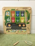 Handy Learning Board- Sorting Recycling Truck
