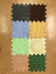 273: Sensory Massage Puzzle Mats (Set 1)
