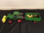 Farm World Set - Tractor and Trailer
