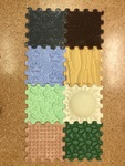 Sensory Massage Puzzle Mats (Set 2)