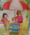 1400: Sand and Table with Umbrella 