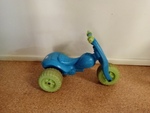 Blue tricycle 