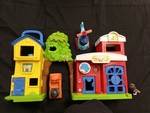 Fisher-price fire station and animal rescue 