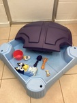 Bluey water sandpit