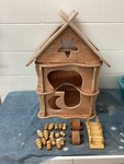 Wooden play house 