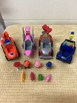 Paw Patrol Dino Rescue Trucks (Marshall,Chase,Skye,Zuma)