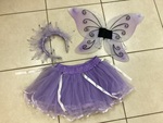Dress Up Purple dress and Wings