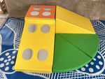 Toddler Soft Foam Corner Set with Mirrors