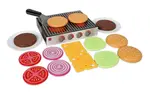 Magnetic Build & Grill Burger Set