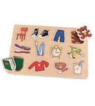 Everyday Things Lift-out Puzzle- 12pcs