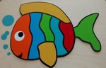 Bubbles The Fish Lift Out Puzzle- 8pcs 