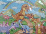Dinosaur Puzzles - 120pcs 