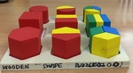 Wooden Shape Puzzle- 18pcs