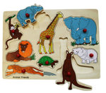 Animal Friends Wooden Puzzle- 9pcs