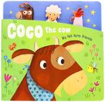 Coco the cow- My felt farm friends