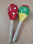 Wooden Maracas