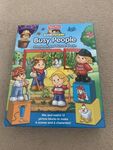 Little people Busy People story book and blocks