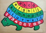 Alphabet & Numbers Puzzle - 38 pcs