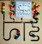 Wooden Maze - 9 cards