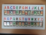 Alphabet tiles - (Set D)