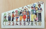 Counting Children Tray Puzzle - 20 pcs