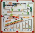 Magnetic Color And Number Maze