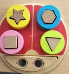 LadyBug Shape Sorter - 14 pcs