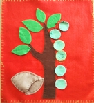 Felt - Caterpillar Tree (6 pcs)