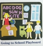 Going to School Felt Playboard