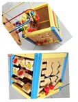 Wooden Multi-Activity Cube