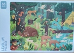 Nature and wildlife in a forest - 88 pcs