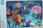 Woodland animals and nature - 35 pcs