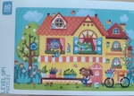 Colorful Animal House - 60 pcs