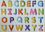 Wooden Alphabet Puzzle Board 