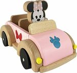 Wooden Minnie Mouse Car