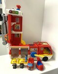 Folding Fire Truck Set 