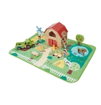 S145: Wooden Farm Playset