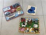 ANIMAL AND TRANSPORT PUZZLE PACK