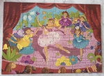 THE BALLERINA WITH THE FLOWER PUZZLE