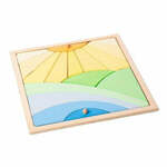 WOODEN SUN PUZZLE