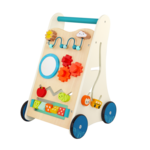 LITTLE LEARNING STEPS WOODEN WALKER