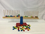 VERTICAL RODS SEESAW SCALE PUZZLE