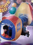 POP UP TENT HOUSE AND TUNNEL