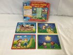 NURSERY RHYME FOUR IN A BOX PUZZLES