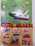 SPACE AND VEHICLES PUZZLES