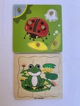 LADYBUG AND FROG LAYER PUZZLES